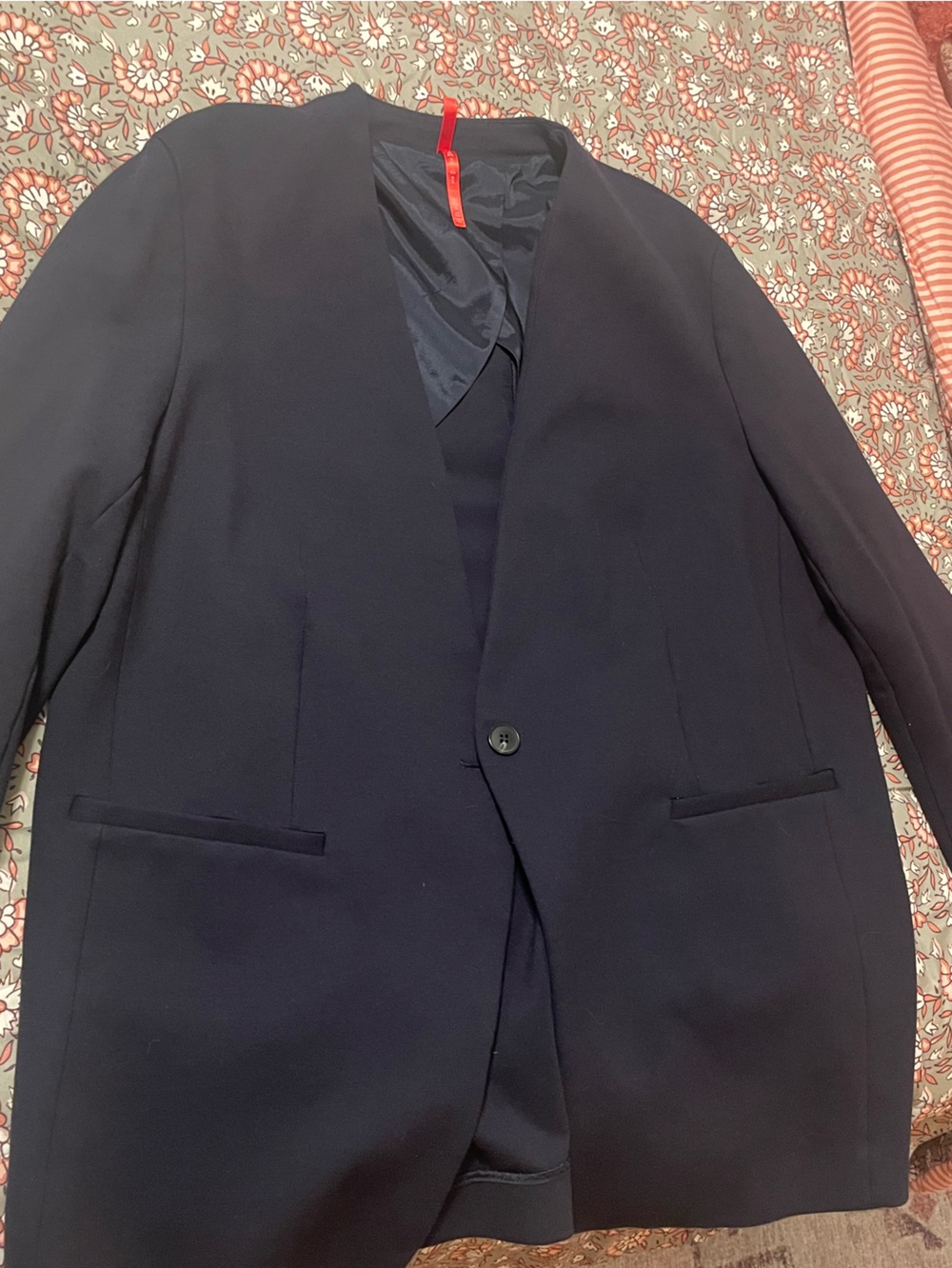 SPANX The Perfect
Oversized Blazer size XL Navy - Picture 3 of 4